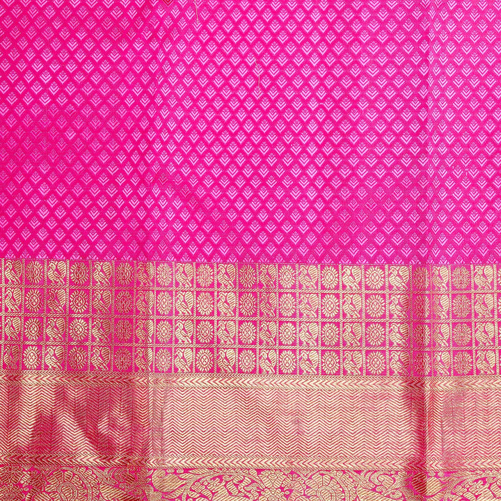 Kuberan Green Pure Kanchivaram Silk Saree