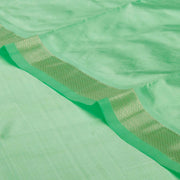 Kuberan Pista Green Pure Silk Dhoti