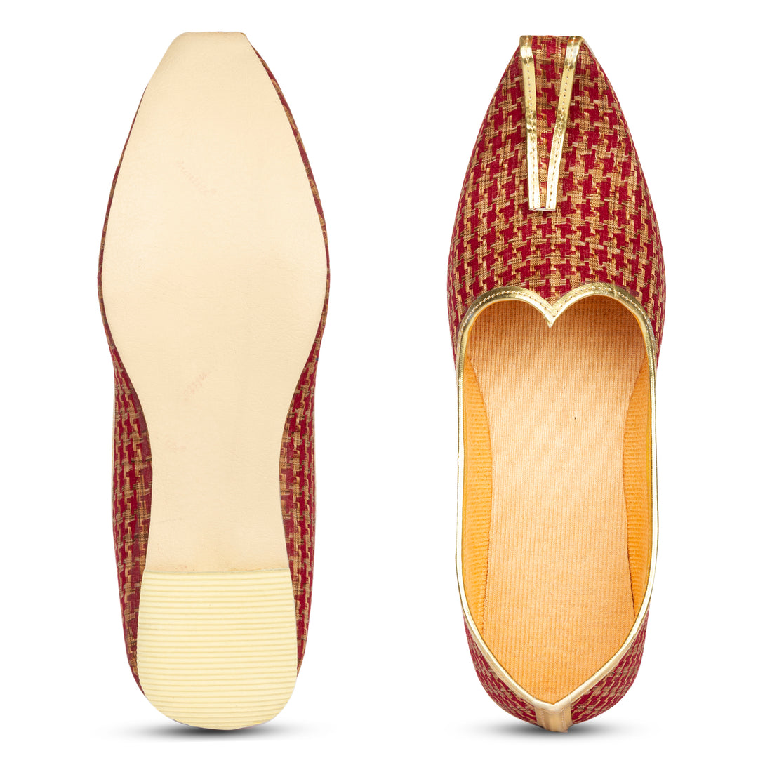 Kuberan Maroon Wedding Mojiri