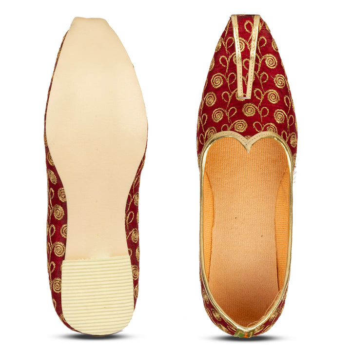 Kuberan Maroon Wedding Mojiri