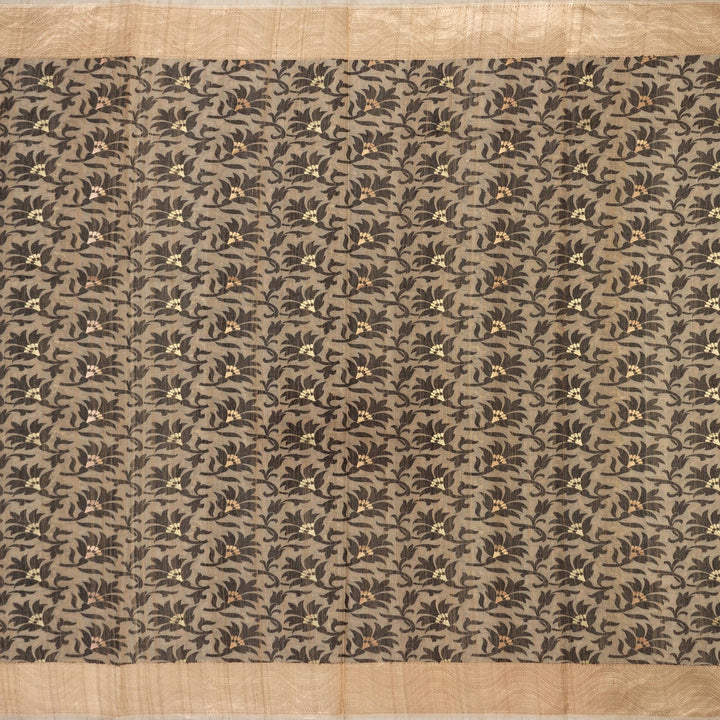 Kuberan Grey Gold Banarasi Saree