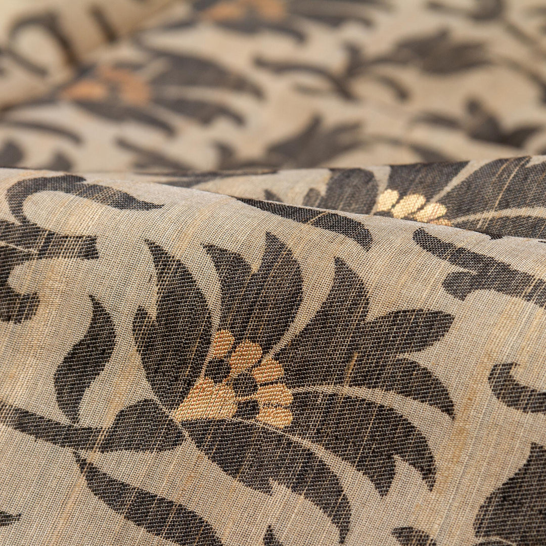 Kuberan Grey Gold Banarasi Saree