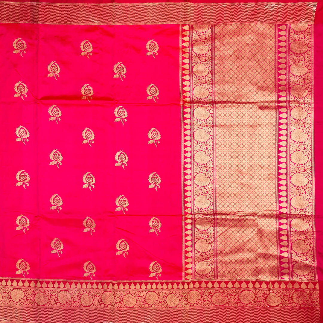 Kuberan Pink Banarasi Saree