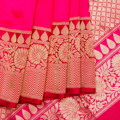 Kuberan Pink Banarasi Saree