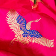 Kuberan Pink Blue Banarasi Saree