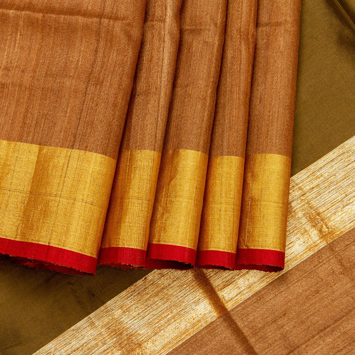 Kuberan Brown Banarasi Saree