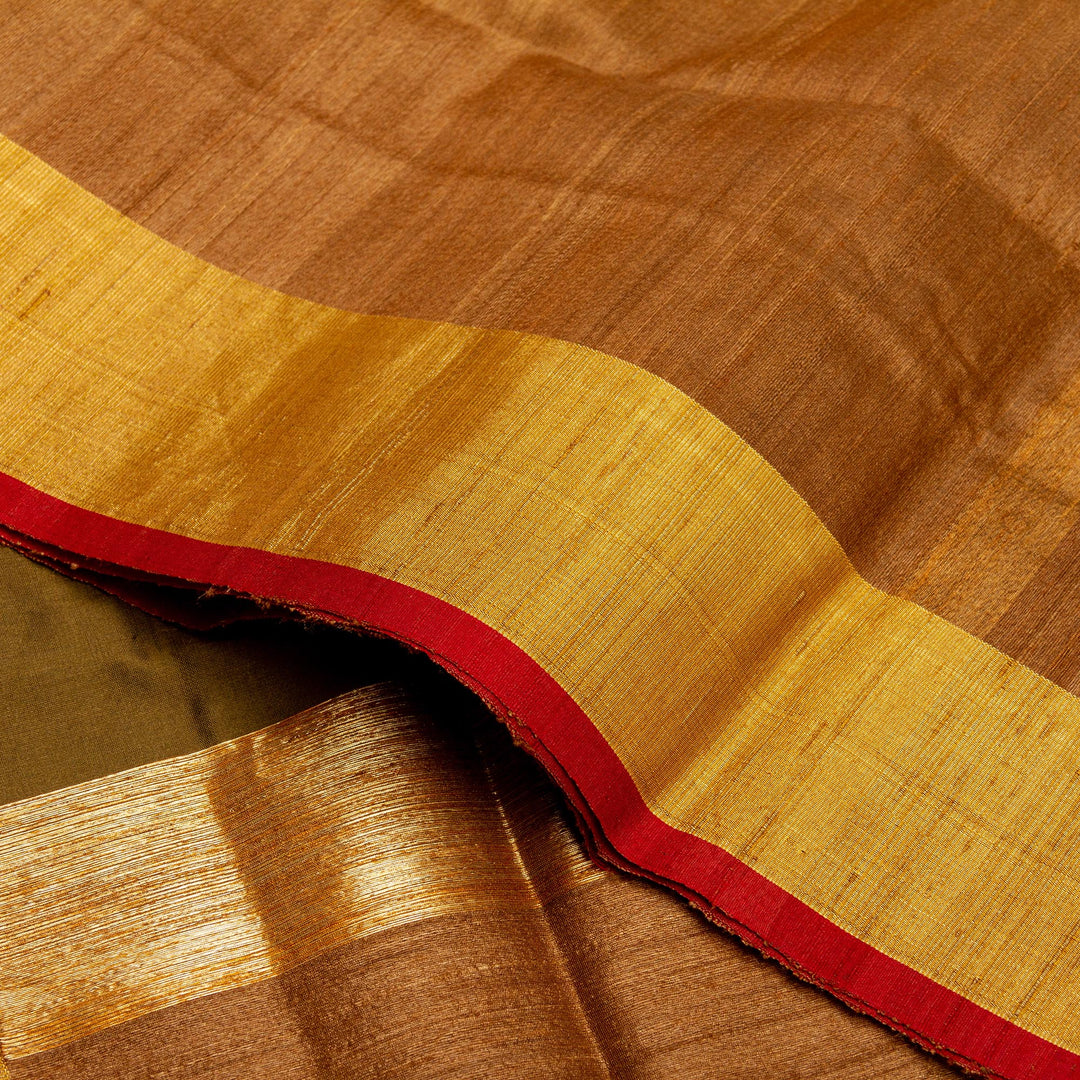 Kuberan Brown Banarasi Saree