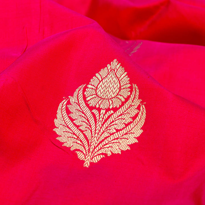 Kuberan Pink Beige Banarasi Saree