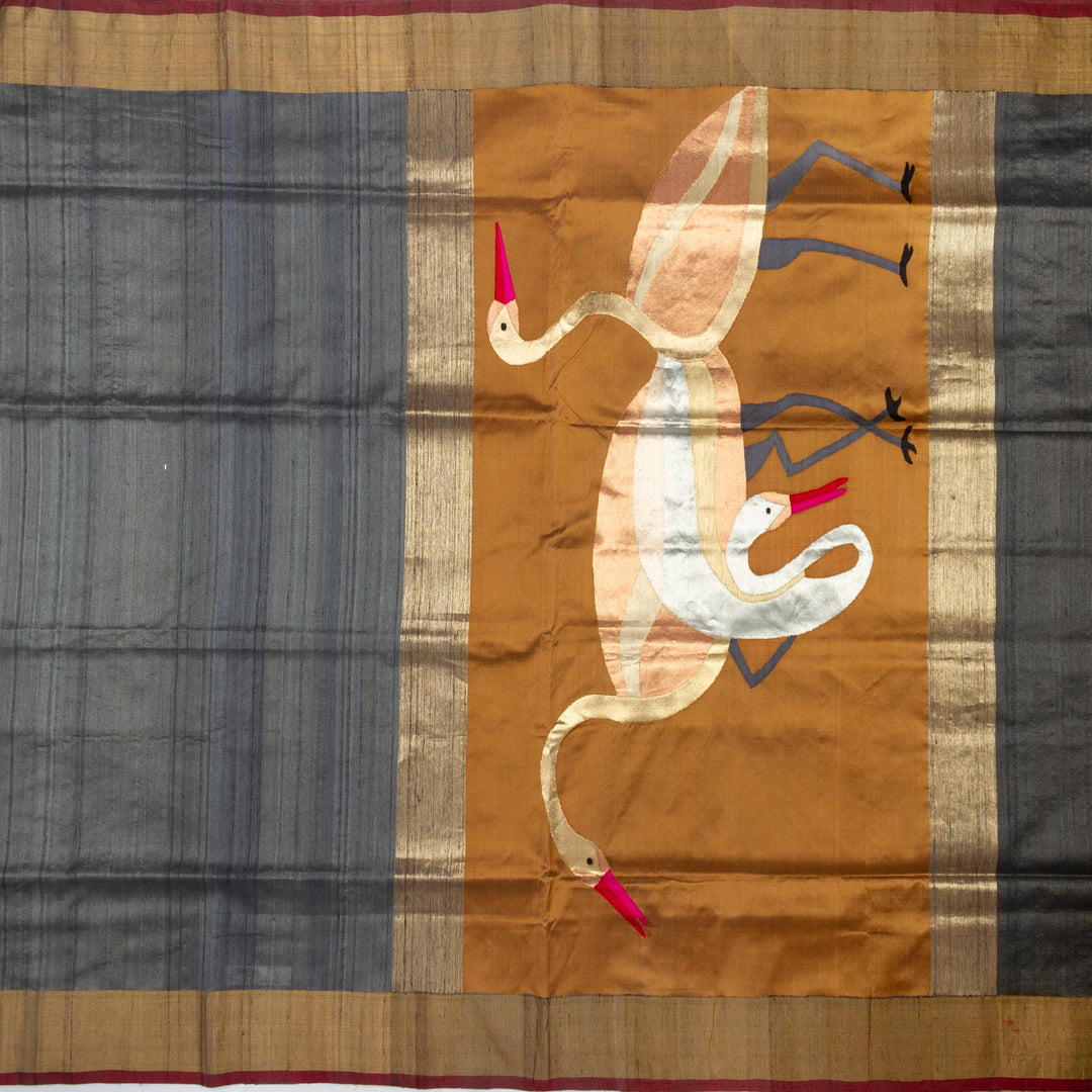 Kuberan Grey Banarasi Saree