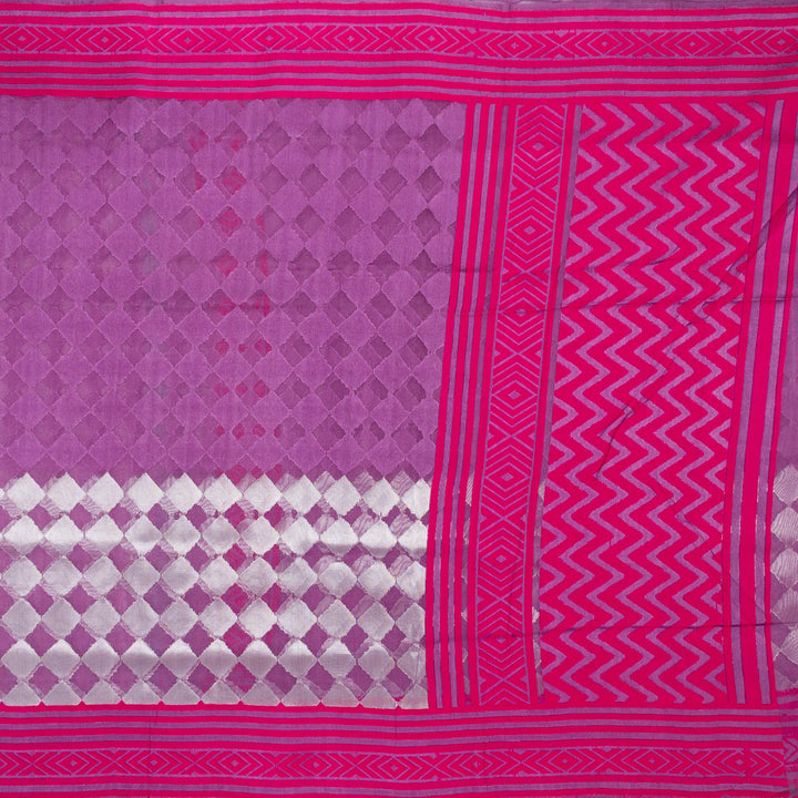 Kuberan Lavendar Banarasi Saree