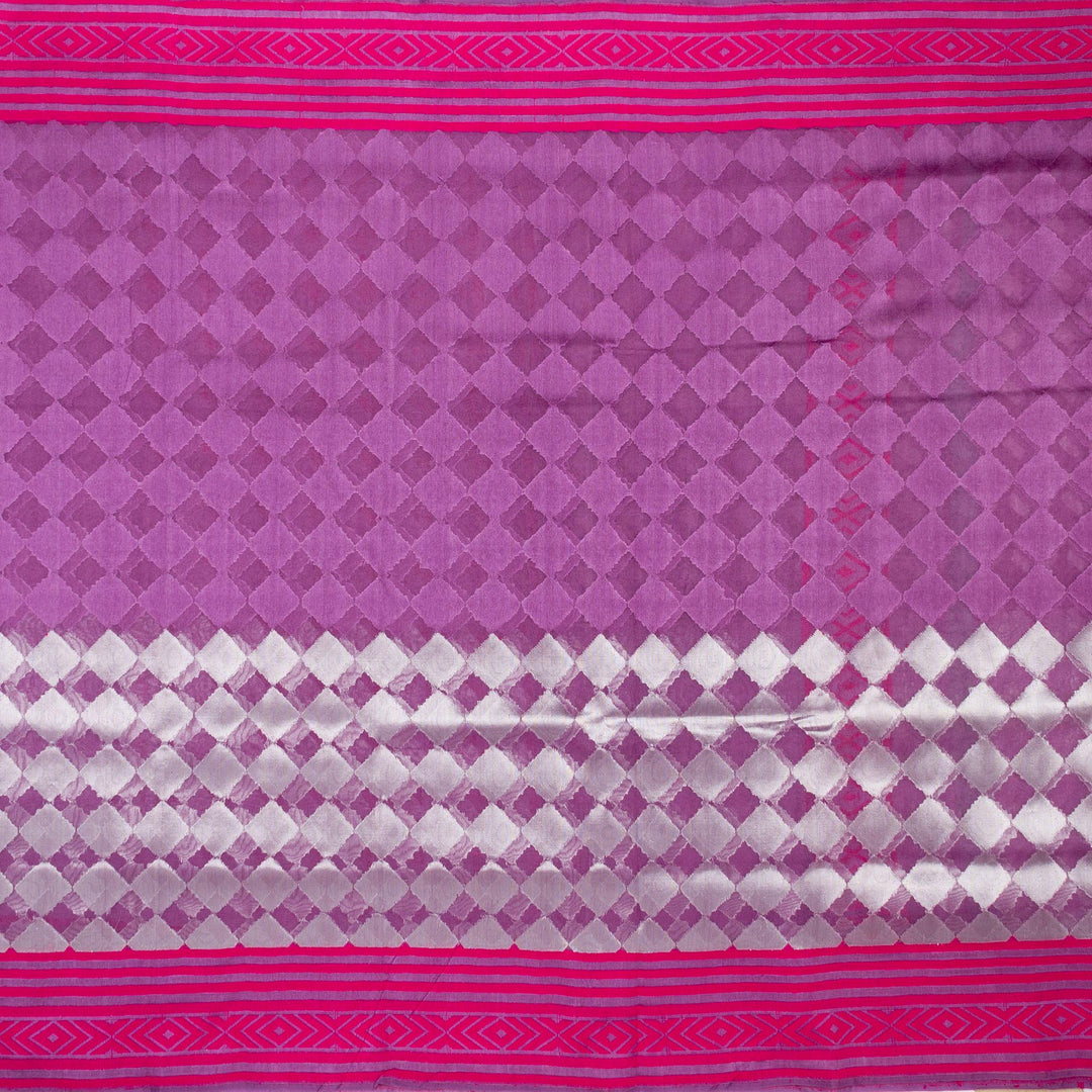 Kuberan Lavendar Banarasi Saree