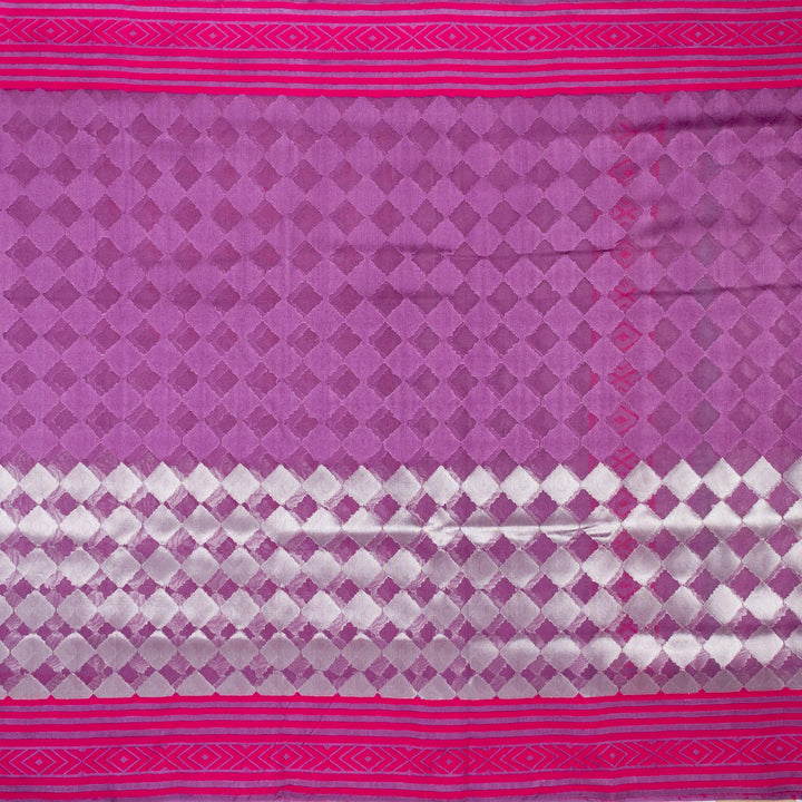 Kuberan Lavendar Banarasi Saree