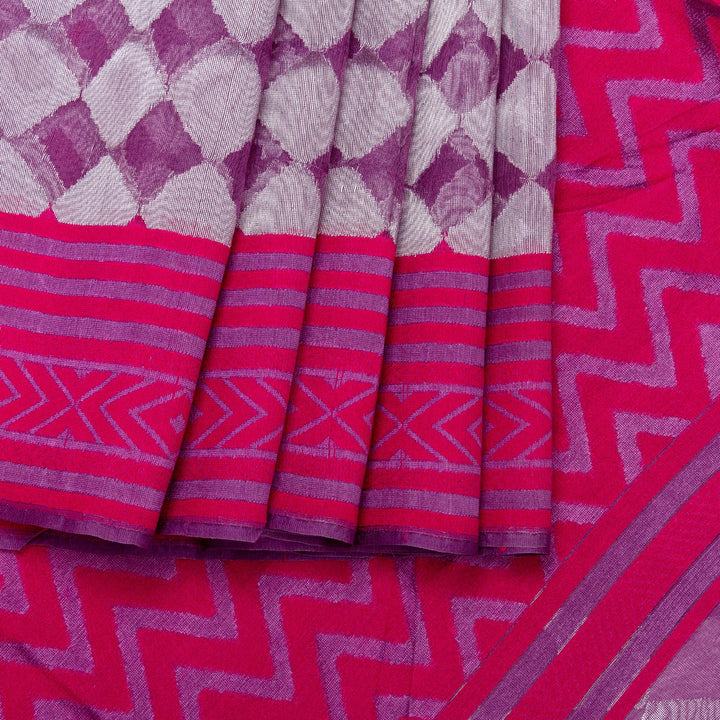 Kuberan Lavendar Banarasi Saree