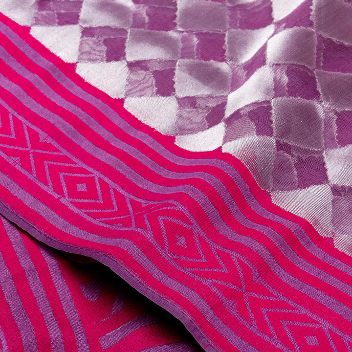 Kuberan Lavendar Banarasi Saree