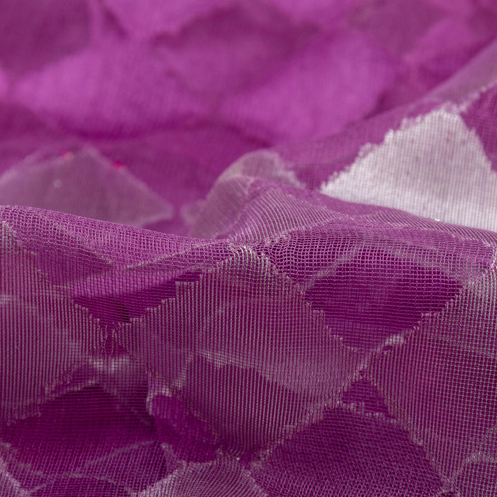 Kuberan Lavendar Banarasi Saree