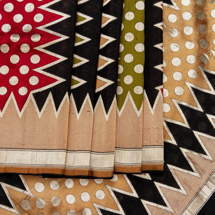 Kuberan Black Banarasi Saree