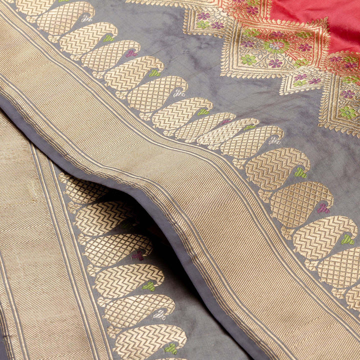 Kuberan Pink Banarasi Saree