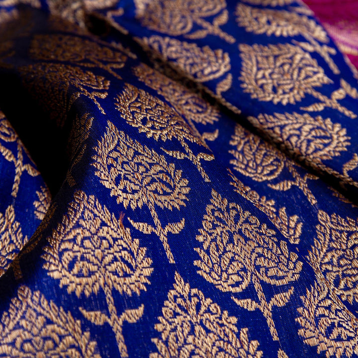 Kuberan Purple Banarasi Saree