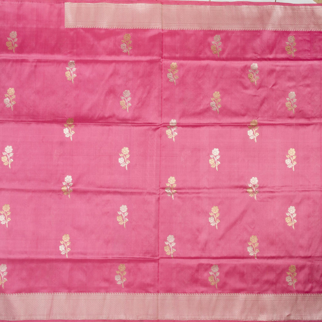 Kuberan Magenta Banarasi Saree