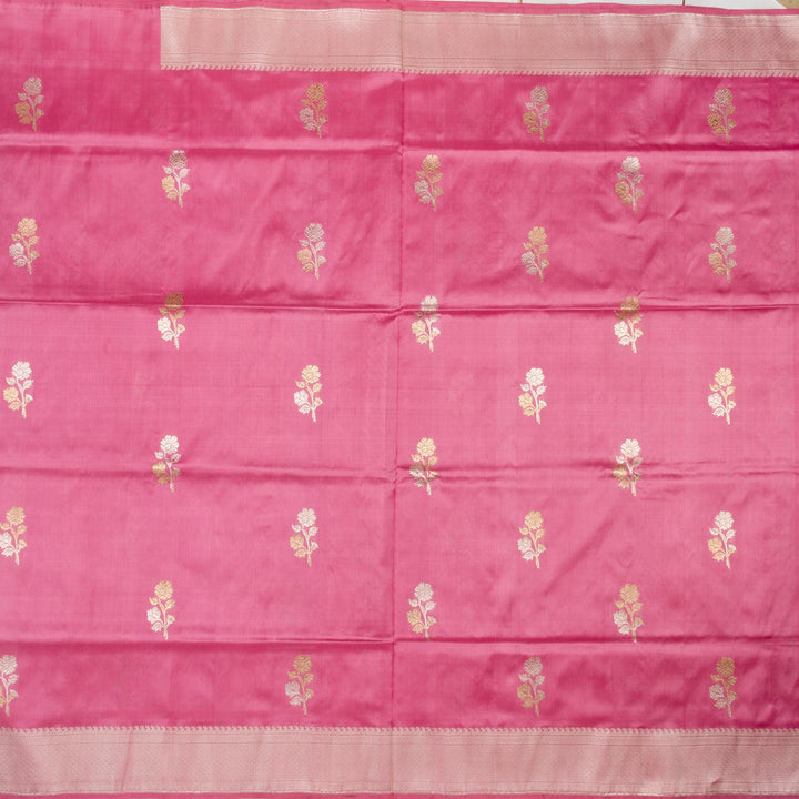Kuberan Magenta Banarasi Saree