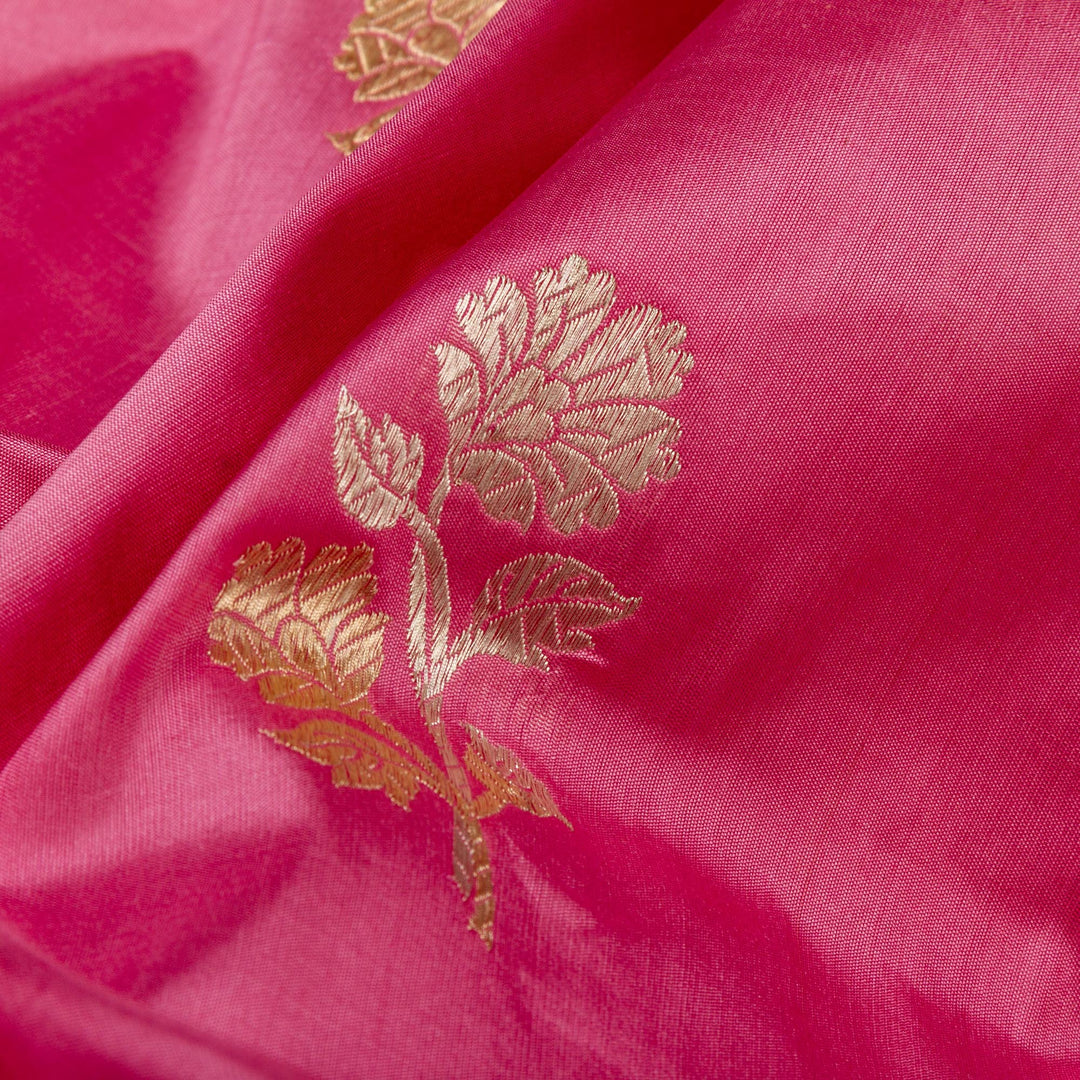 Kuberan Magenta Banarasi Saree