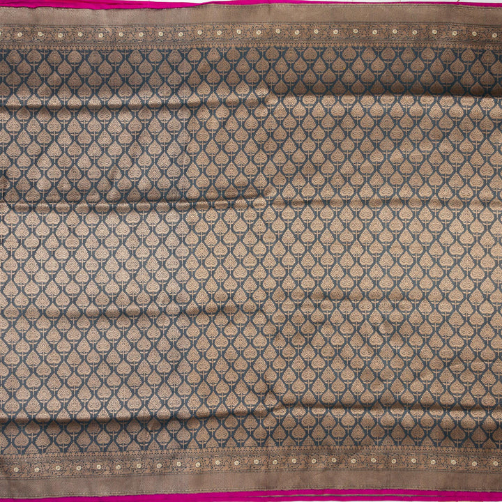 Kuberan Grey Banarasi Saree