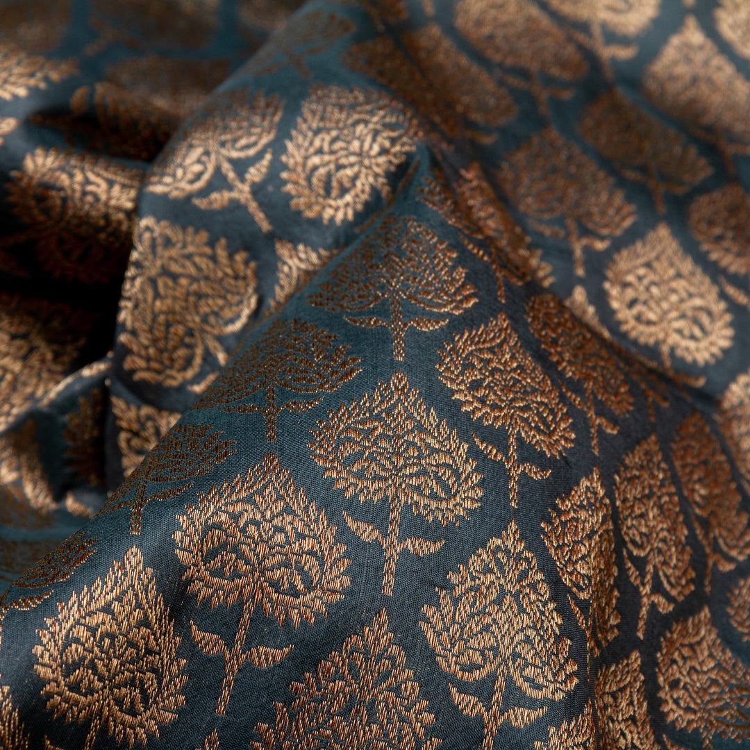 Kuberan Grey Banarasi Saree