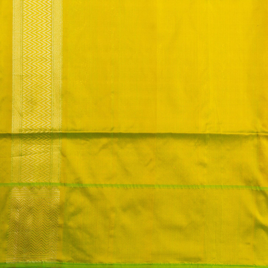 Kuberan Pink Green Banarasi Saree