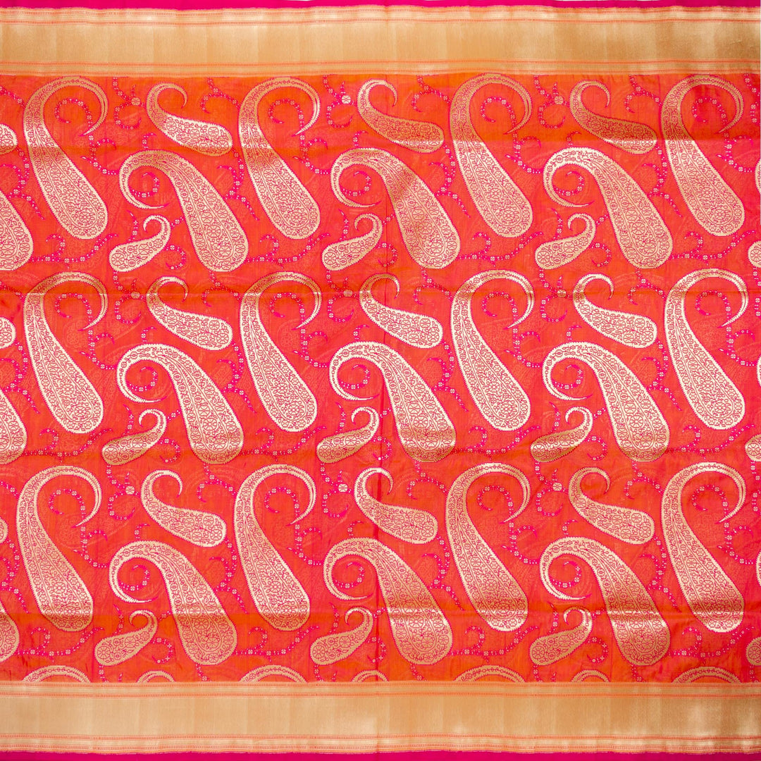 Kuberan Pinkish Banarasi Saree