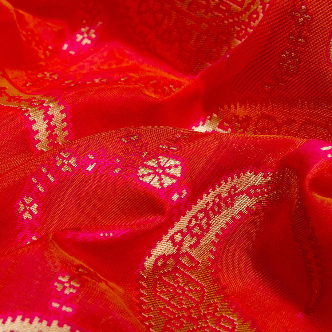 Kuberan Pinkish Banarasi Saree