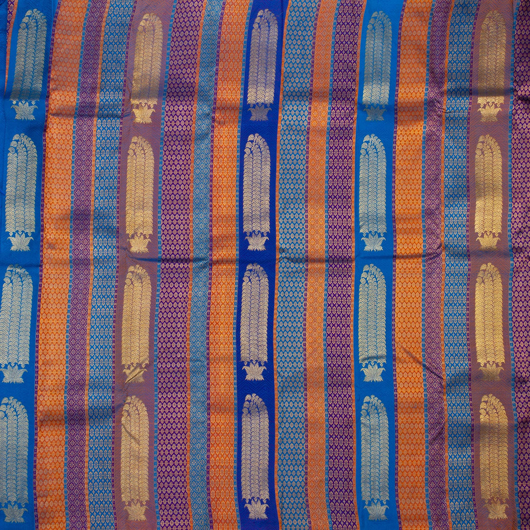 Kuberan Blue Kanchivaram Silk Saree