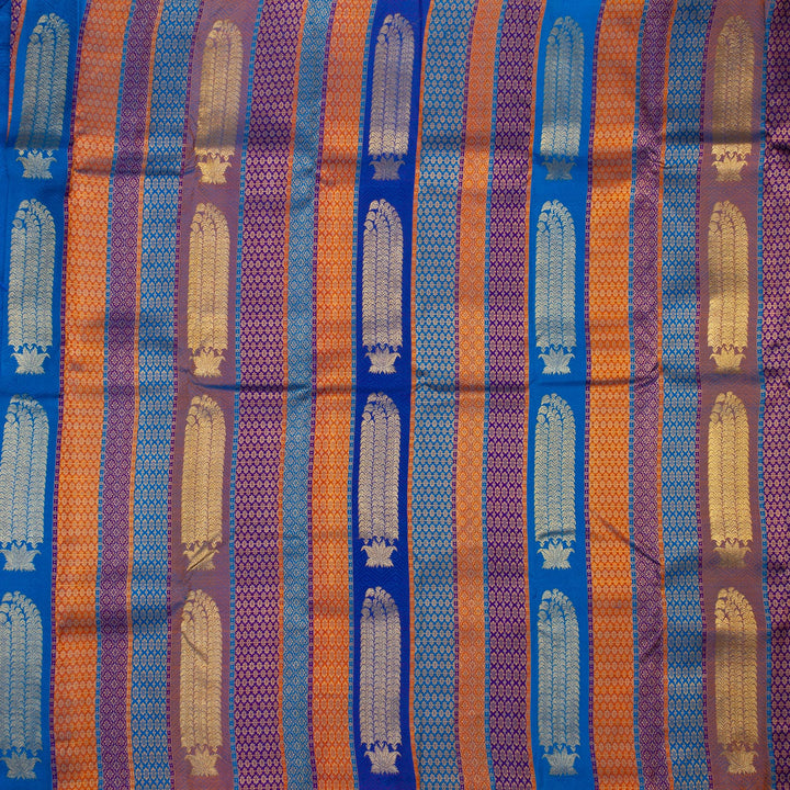 Kuberan Blue Kanchivaram Silk Saree