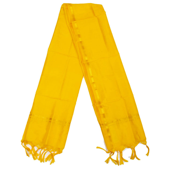 Kuberan Bright Yellow Navagraha Stole