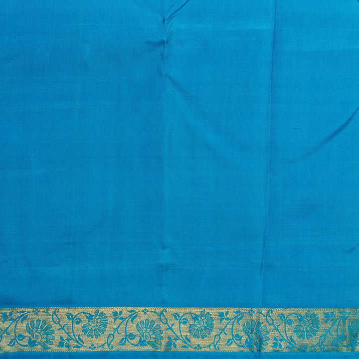 Kuberan Blue Kanchivaram Silk Saree