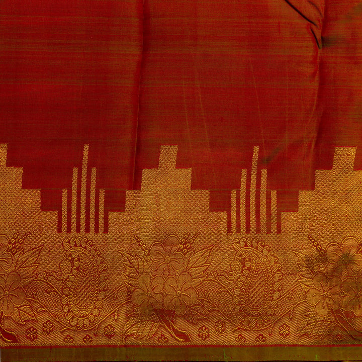 Kuberan Mehandi Kanchivaram Silk Saree