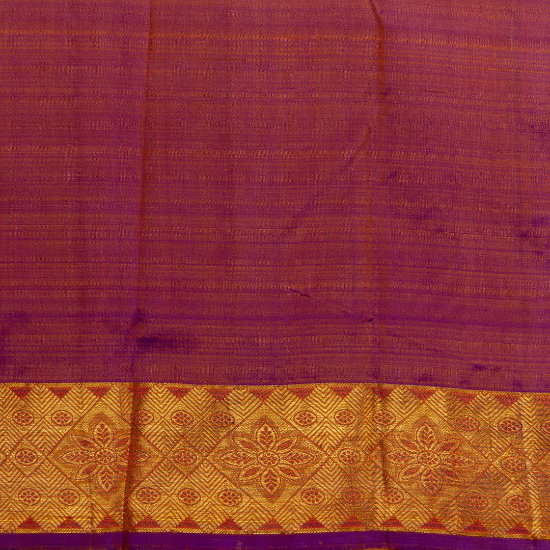 Kuberan Light Lavender Kanchivaram Silk Saree