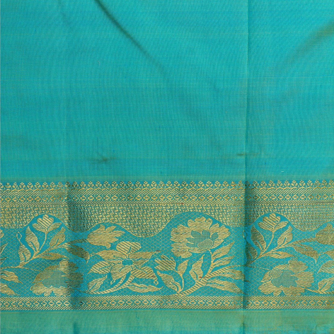 Kuberan Blue Kanchivaram Silk Saree