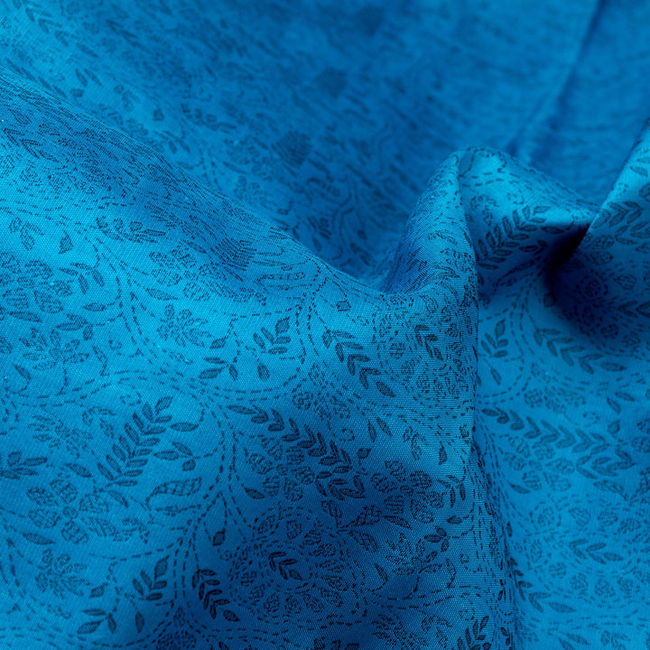 Kuberan Blue Kanchivaram Silk Saree