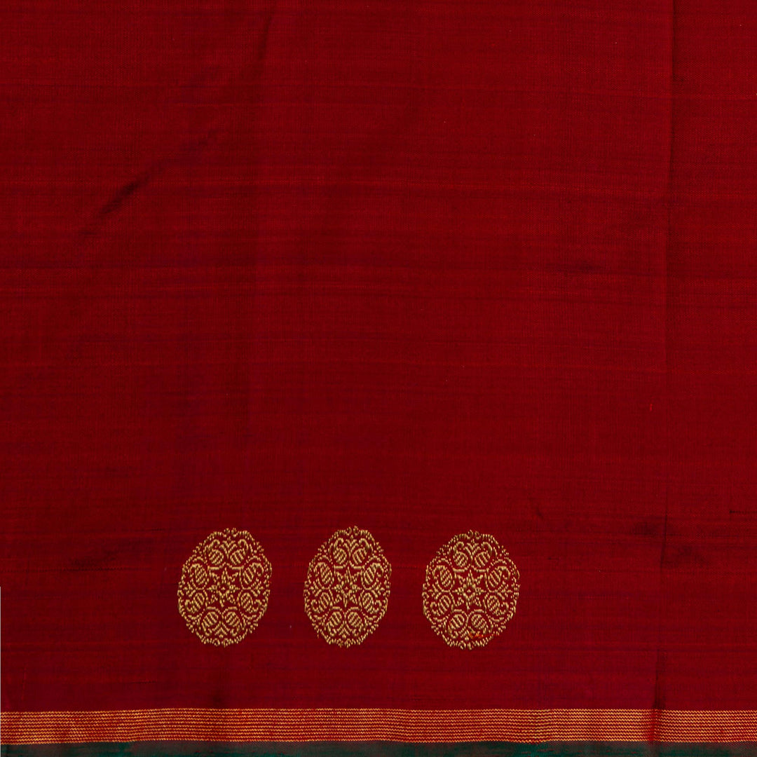 Kuberan Brown Kanchivaram Silk Saree