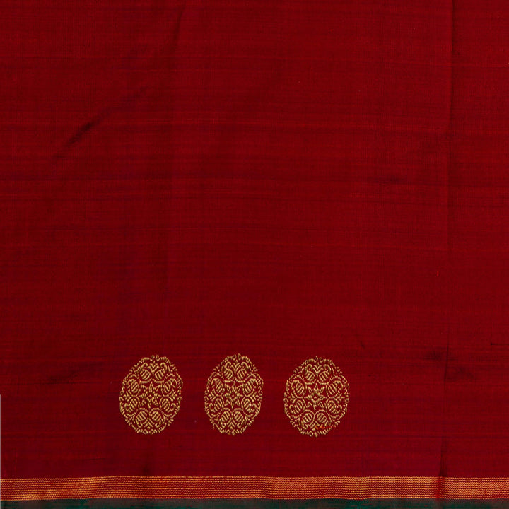 Kuberan Brown Kanchivaram Silk Saree