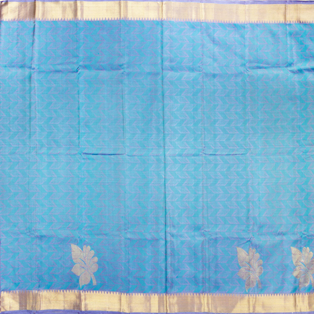 Kuberan Sapphire Kanchivaram Silk Saree