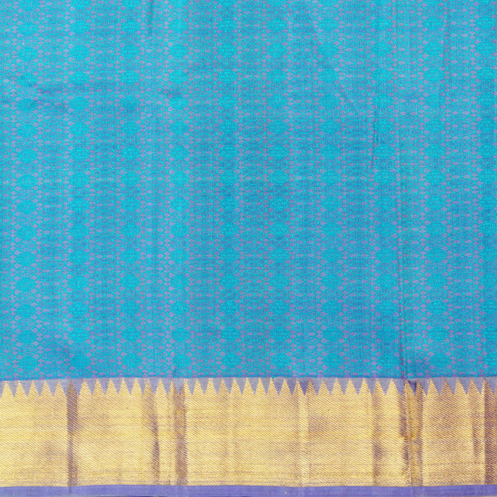 Kuberan Sapphire Kanchivaram Silk Saree