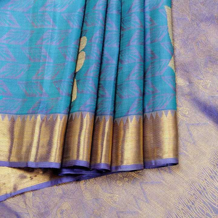 Kuberan Sapphire Kanchivaram Silk Saree