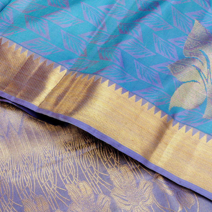 Kuberan Sapphire Kanchivaram Silk Saree