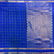 Kuberan Royal Blue Kanchivaram Silk Saree