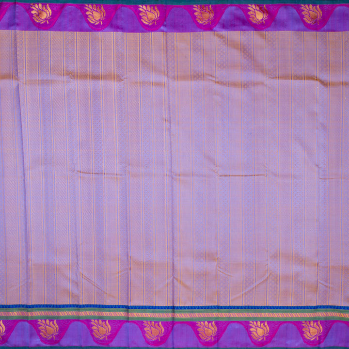 Kuberan Light Purple Kanchivaram Silk Saree