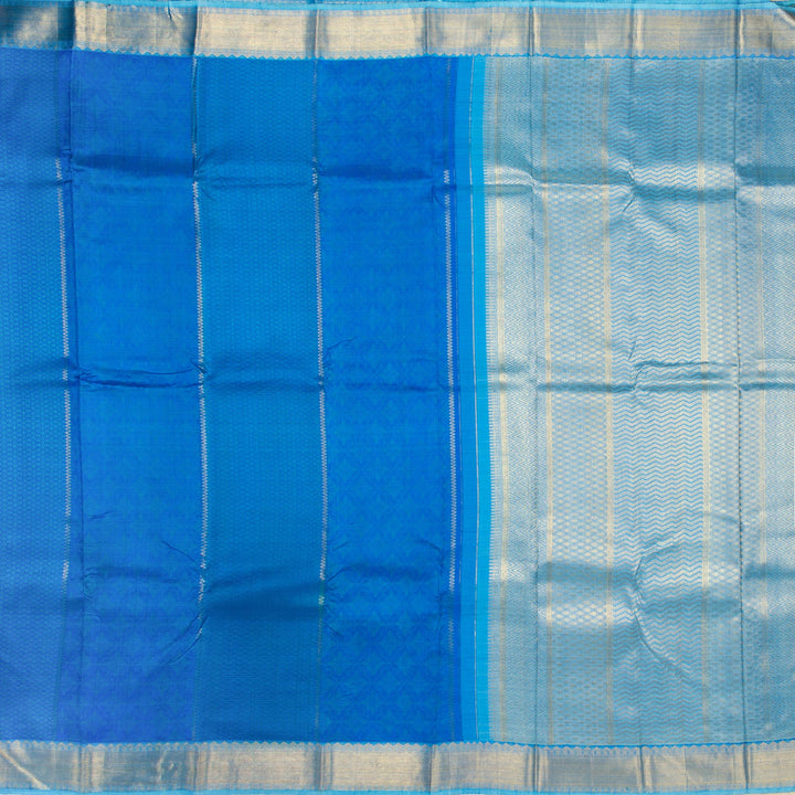 Kuberan Blue Kanchivaram Silk Saree