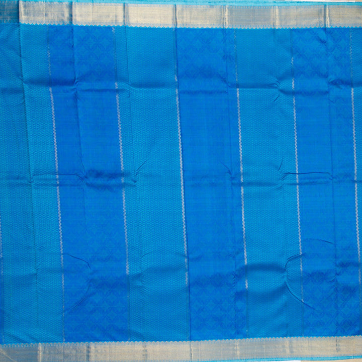 Kuberan Blue Kanchivaram Silk Saree