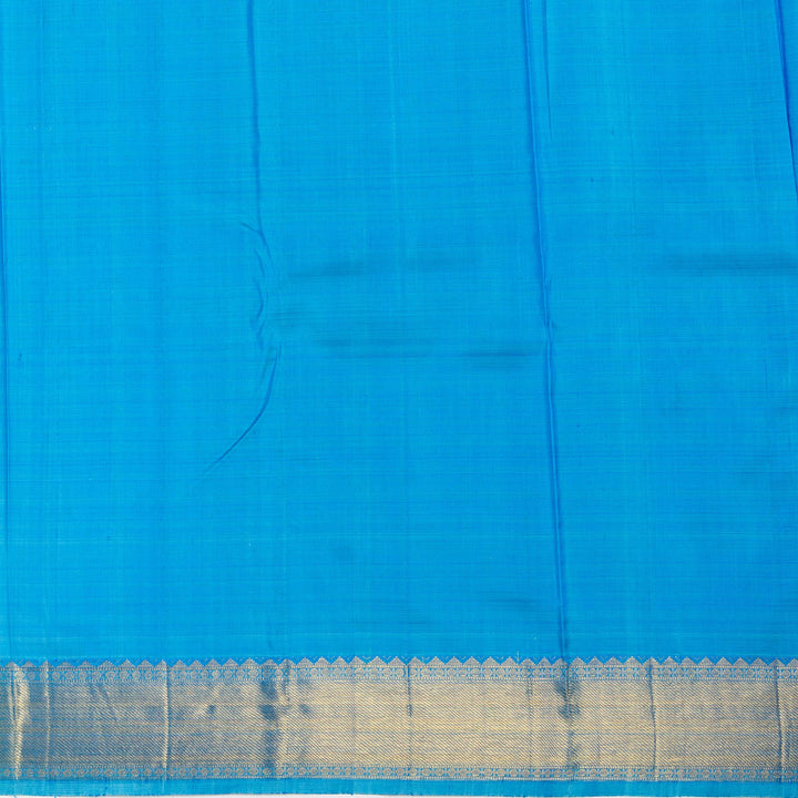 Kuberan Blue Kanchivaram Silk Saree