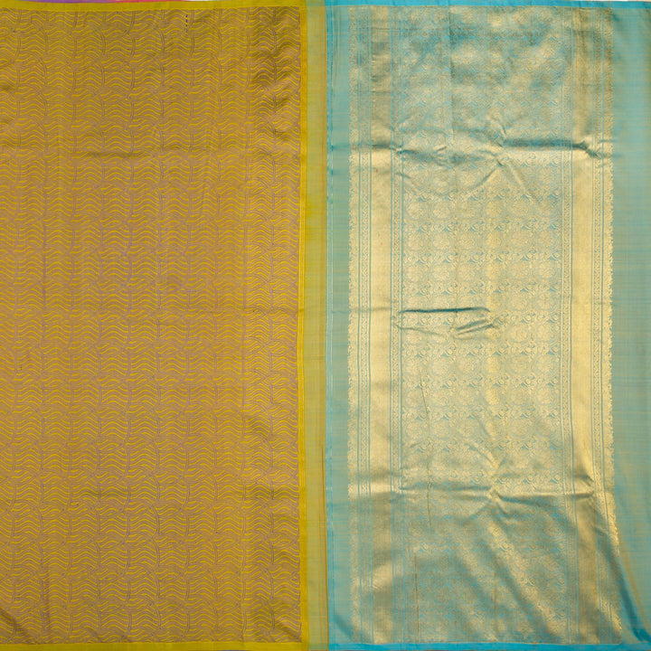 Kuberan Mehandi Kanchivaram Silk Saree